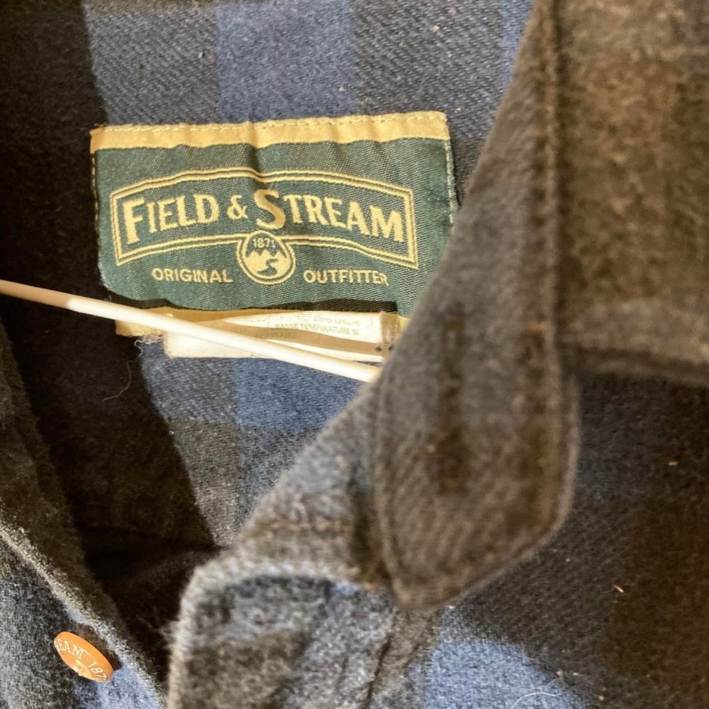 Vintage Field & Stream Thick Flannel Shacket XL